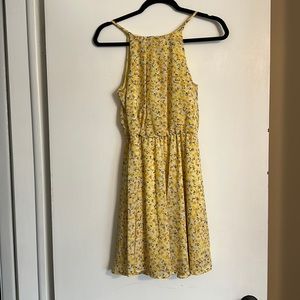 Halter top flower dress